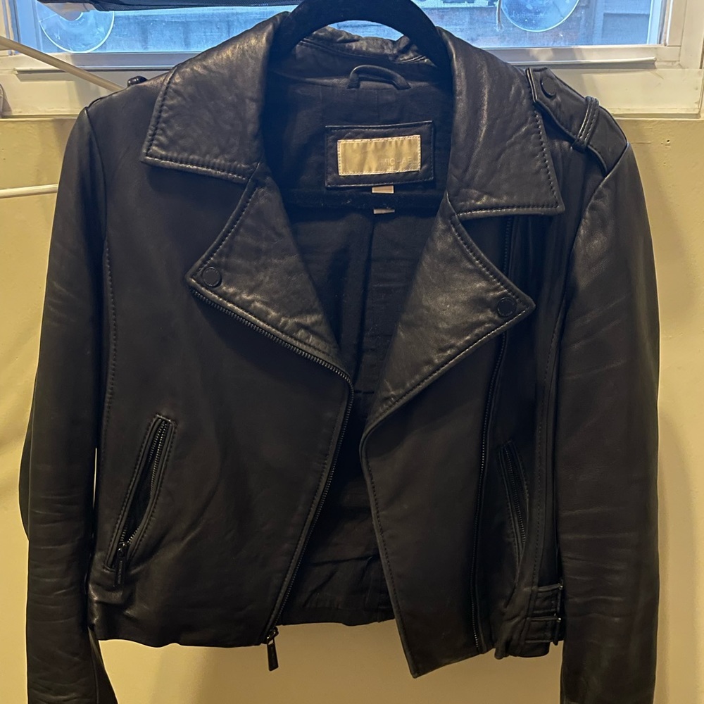Michael Kors Leather Jacket. I believe this is from 2015.